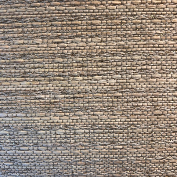 NWOT Liz Claiborne woven straw and leather handbag - Picture 6 of 9